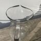 Clear Murano glass pitcher, 1960