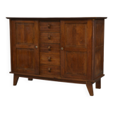 Oak buffet reconstruction by René Gabriel 1940s