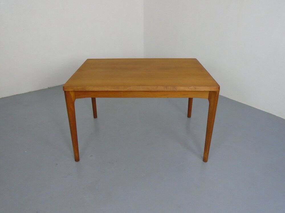 Extendable Teak Dining Table by Henning Kjærnulf for Velje Møbelfabrik, 1960s