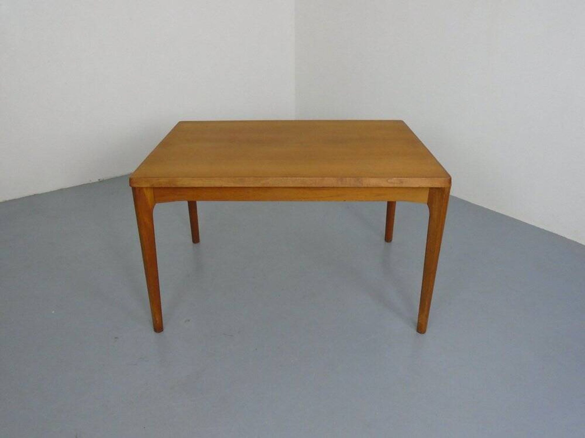 Extendable Teak Dining Table by Henning Kjærnulf for Velje Møbelfabrik, 1960s