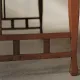 Arts & Crafts table in solid oak, around 1900