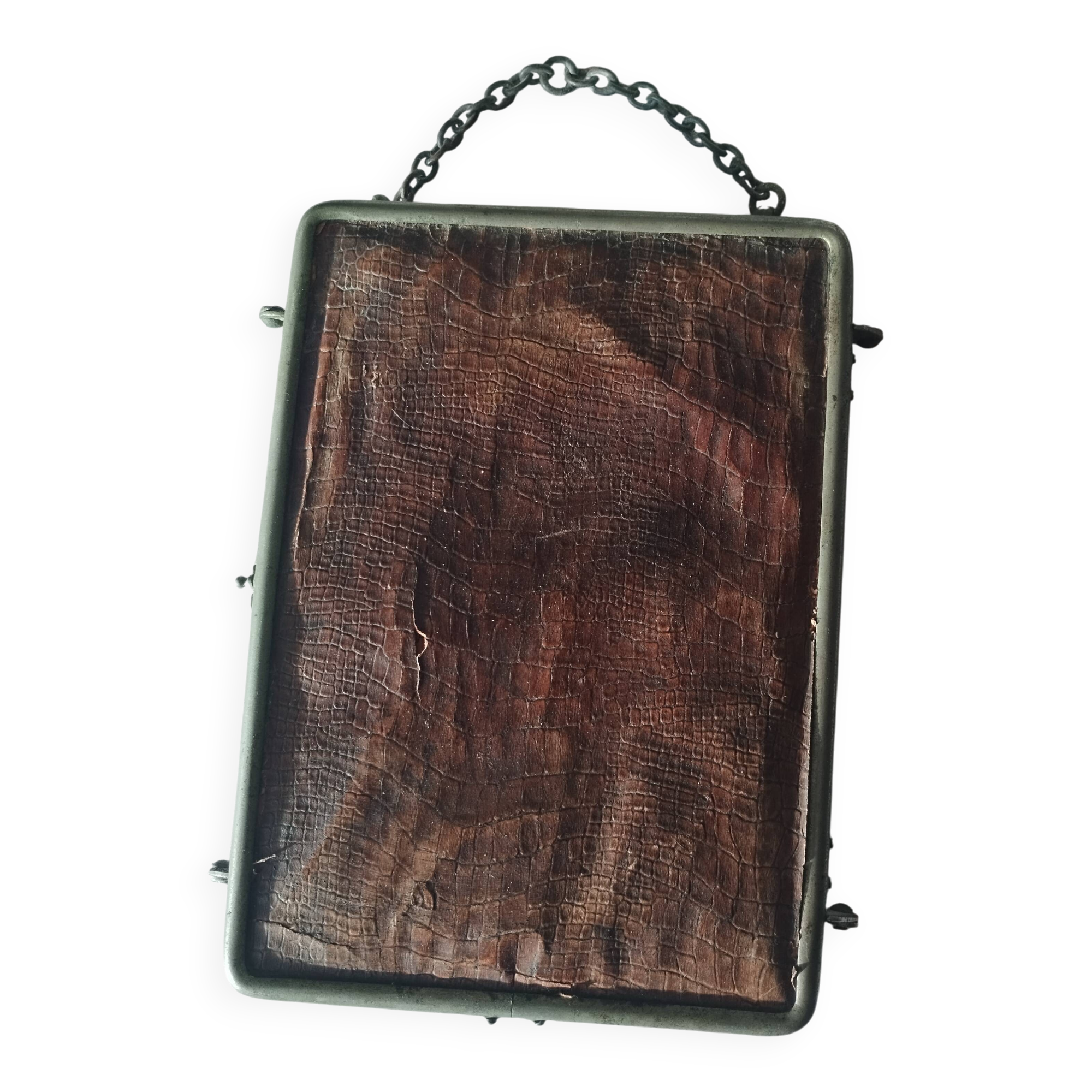 Triptych barber mirror