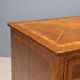 Antique neoclassical walnut commode from the 18th century.
