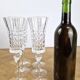 6 champagne flutes 15cl Lady Diamond Cristal d'Arques