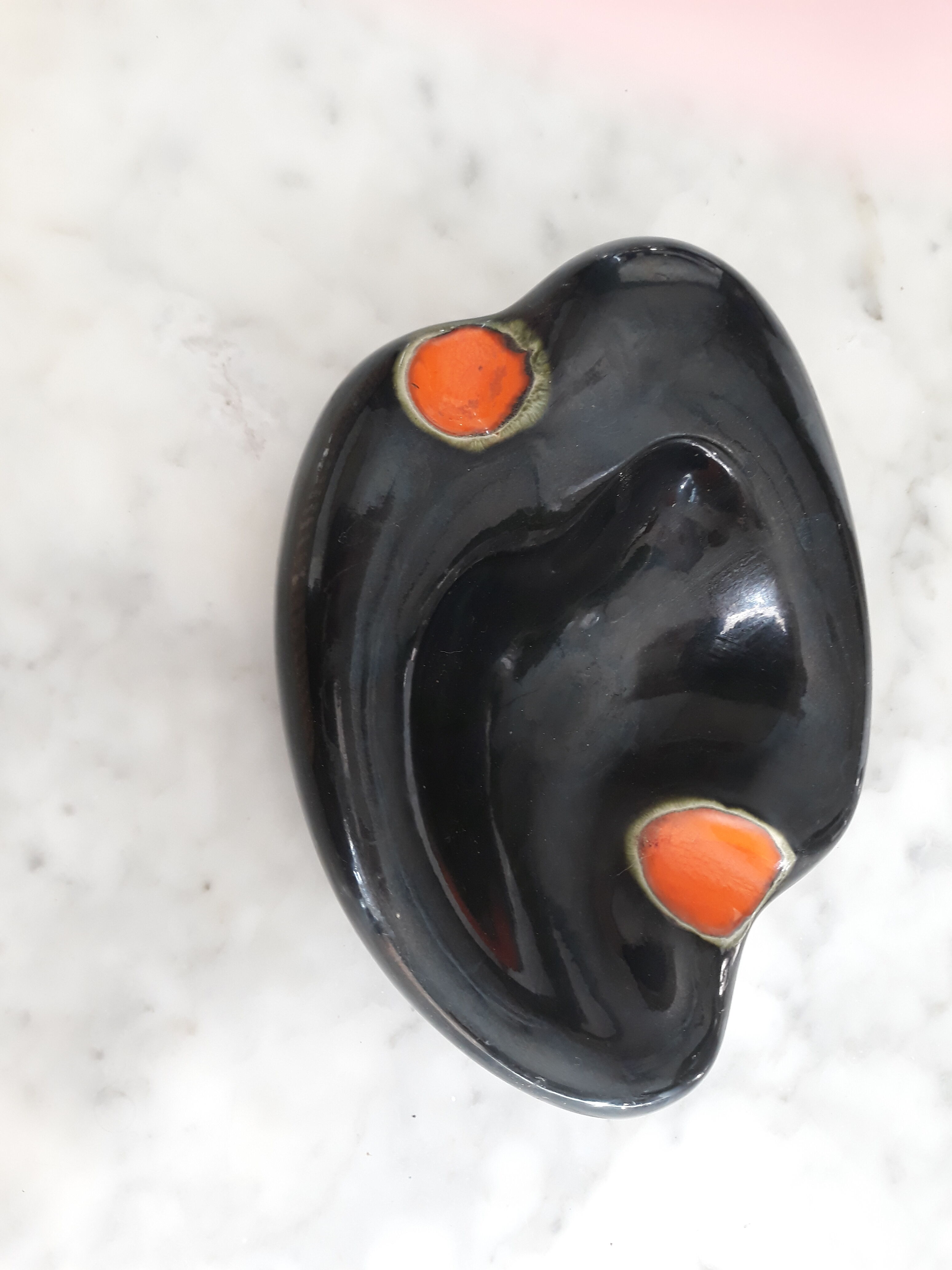 Vallauris ceramic ashtray