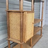 Vintage shelving storage unit library