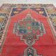 Vintage handmade Turkish rug 130x228 cm