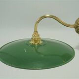 Pair of enamelled sheet metal sconces