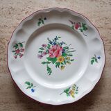 Luneville earthenware plate