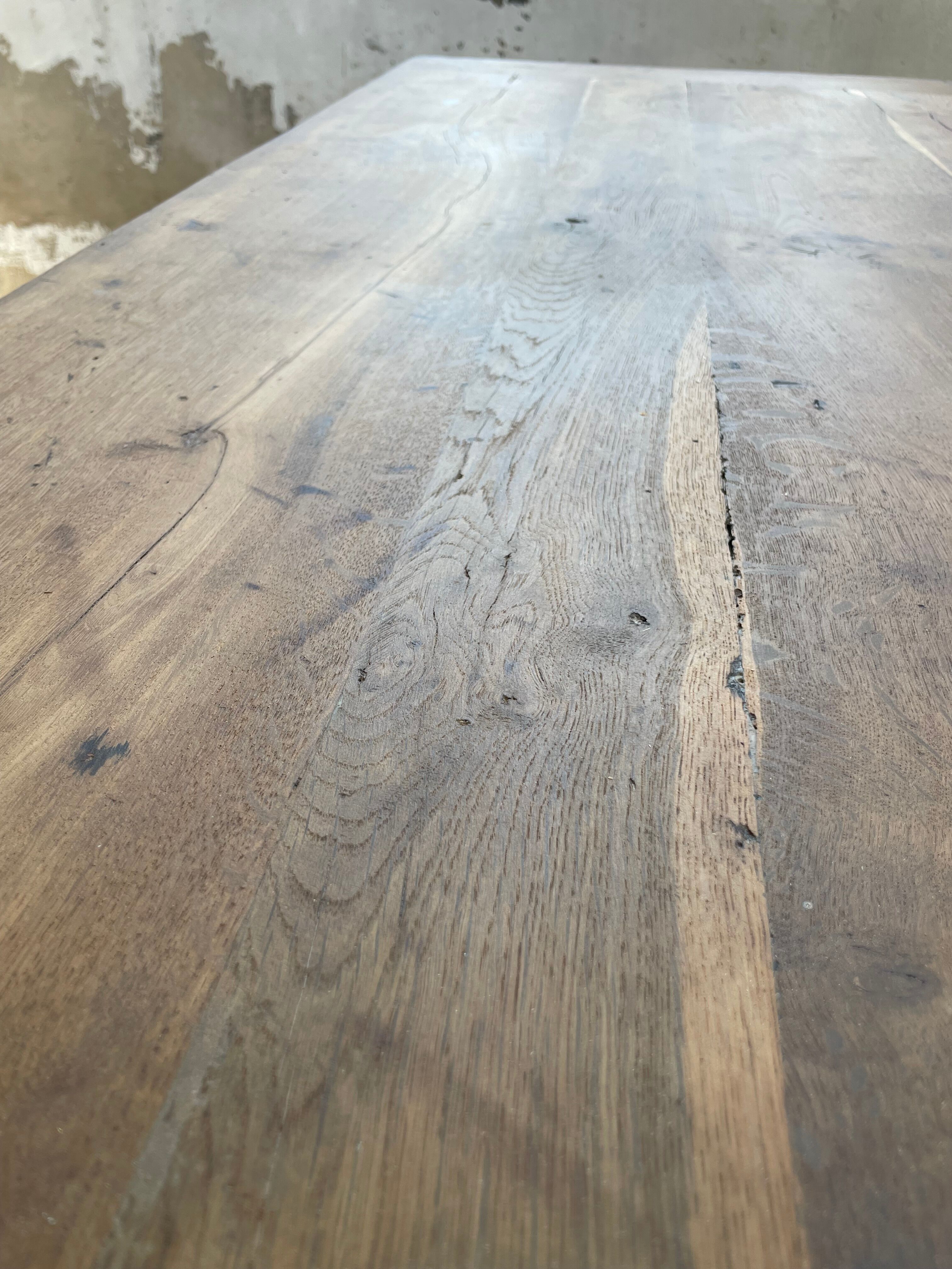 Oak farmhouse table