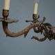 Chandelier in bronze 5 light rock