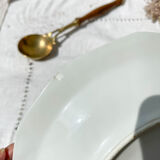 Mehun Limoges porcelain deep dish