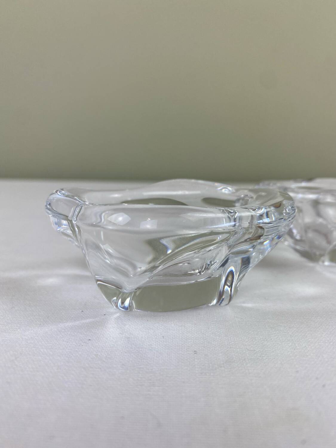 Bayel crystal salt cellars