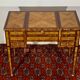 Louis XVI dressing table, rosewood and violet wood marquetry