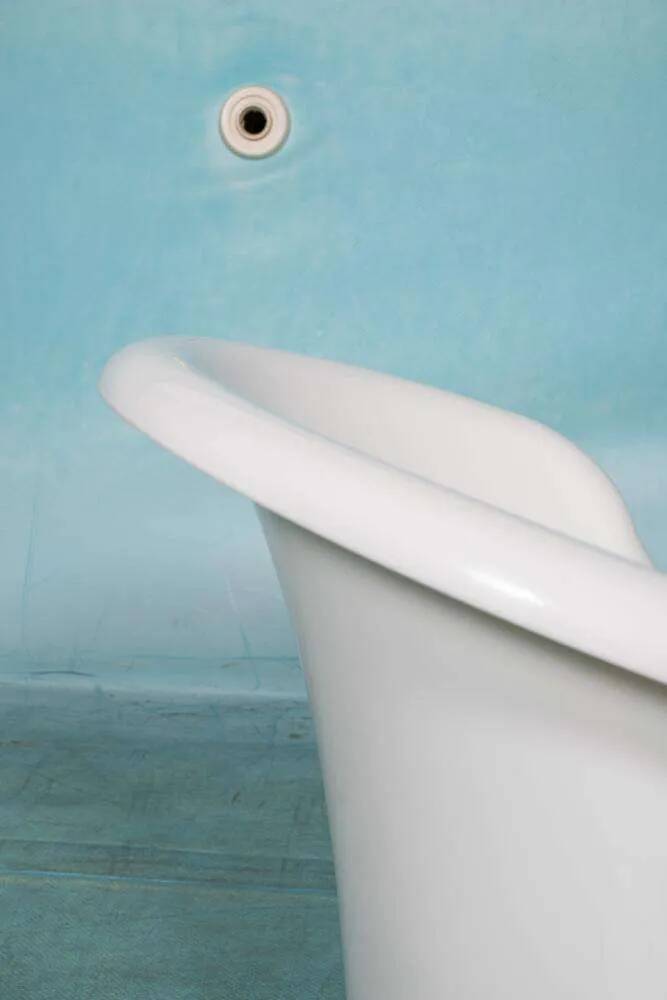 Space-age shell chair with storage, Ikea Popptorp chair.