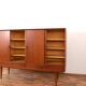 Buffet Haut Mid-Century en Teck Modèle 13 par Gunni Omann pour Omann Jun