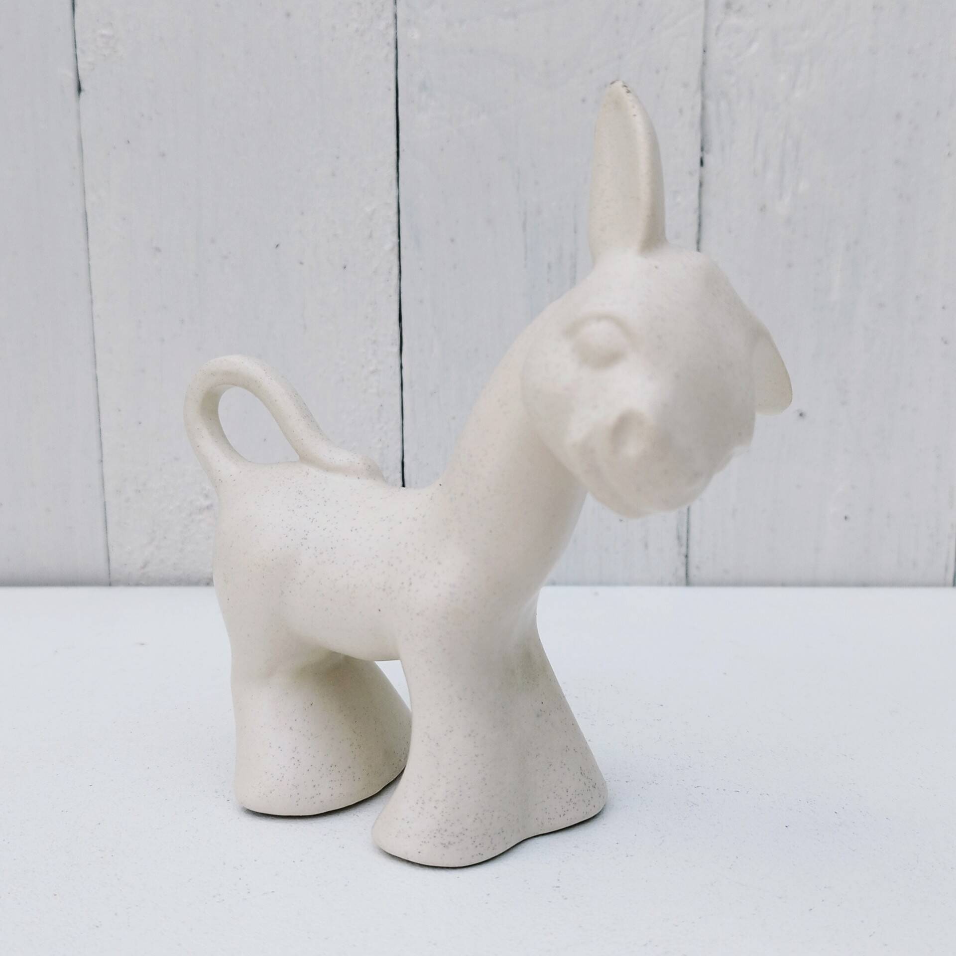 Vintage Colette Guéden style ceramic donkey