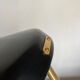 1960 black sheet metal and brass orientable lamp