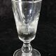 Verre à absinthe en verre soufflé et taillé