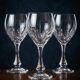 3 crystal stem glasses | Lorraine craftsmanship
