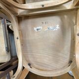 Vintage Viennese style chairs (c.1940). Set of 4 pieces.