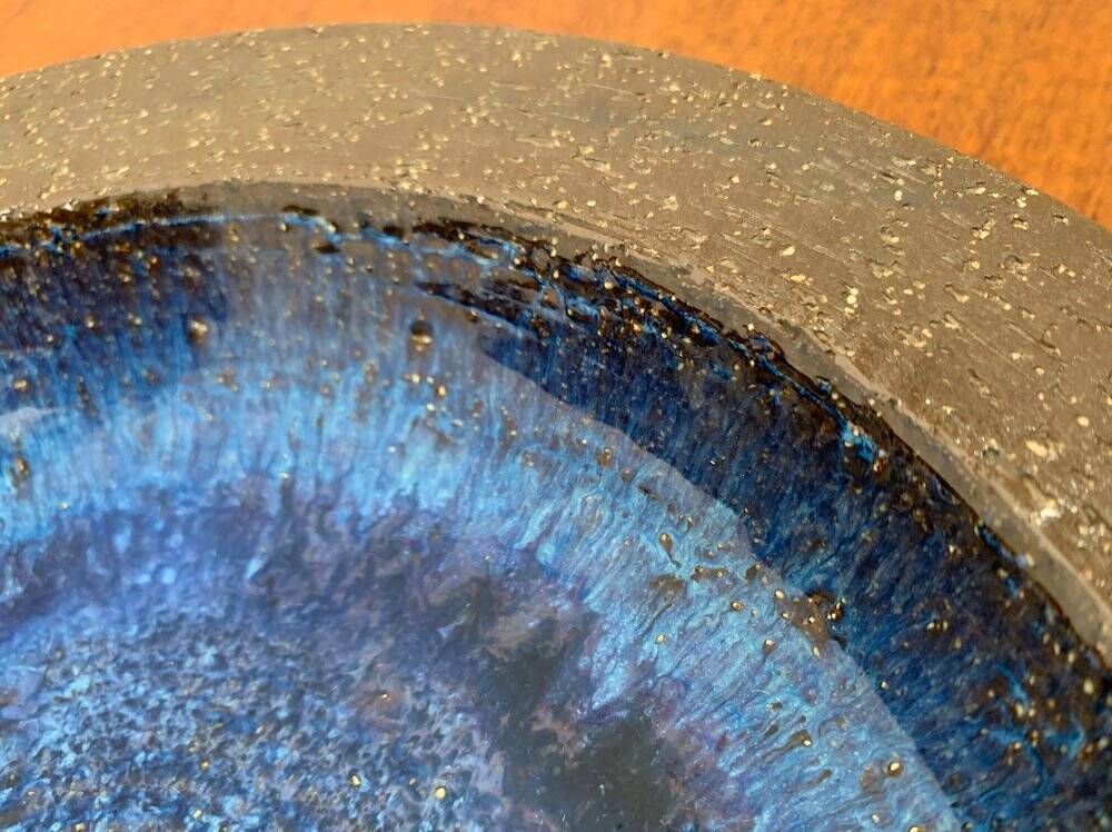 Vintage ceramic bowls from the Danish studio Michael Andersen, Bornholm, 1960s, set of 2.
