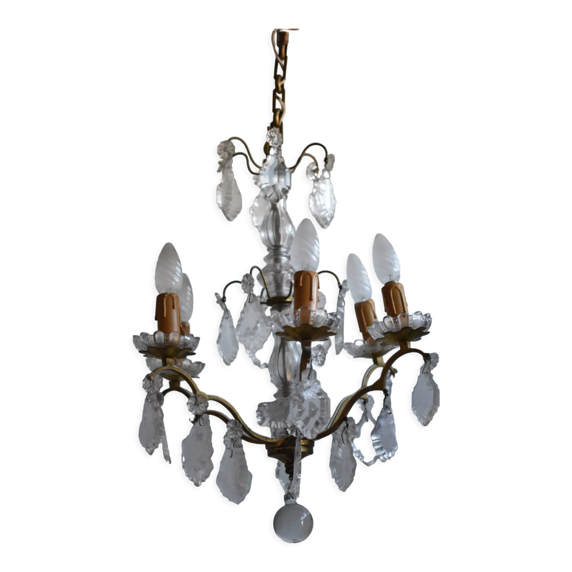 Chandelier with tassels