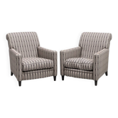 Vintage Armchairs (Pair) — Sculptural Lounge Profile — Timeless Statement S
