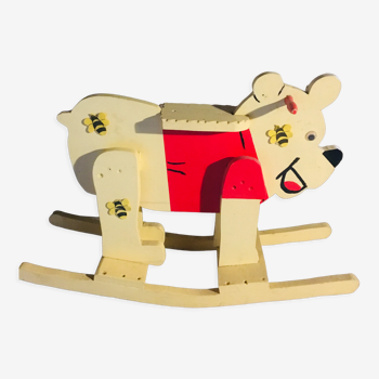 Rocking horse forms winnie the pooh '70s