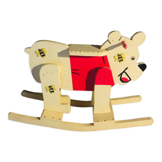 Rocking horse forms winnie the pooh '70s