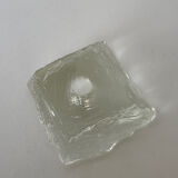 Vintage Modernist Ice Squared Candle Holder by Göte Augustsson, Ruda G