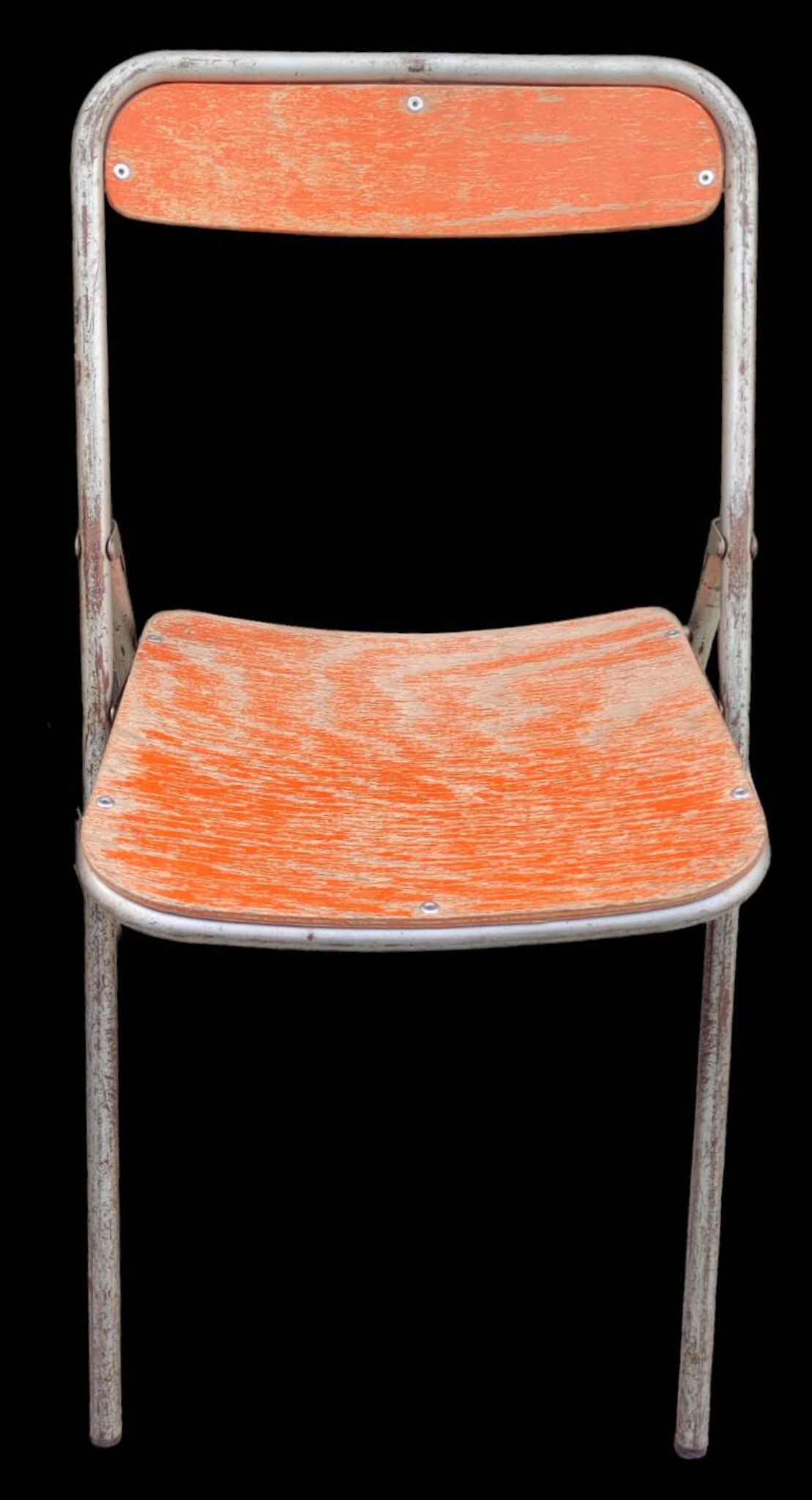 3 vintage folding chairs 1960s Souvignet