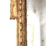 Antique gilded mirror