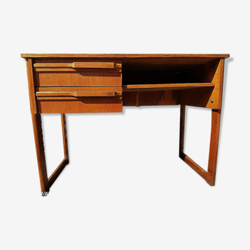 60s Scandinavian design wooden desk