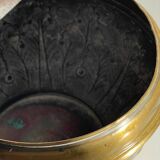 Cache-pot déco florale art nouveau