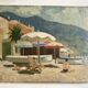 Beach scene 1960 cote d'azur