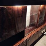 Danish rosewood buffet showcase bar - 1970