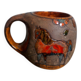 50s handled ceramic