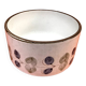 1970s Niderviller earthenware salad bowl "Plums" collection