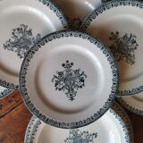 Earthenware service from Salins "Alhambra"