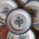 Earthenware service from Salins "Alhambra"