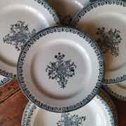 Earthenware service from Salins "Alhambra"