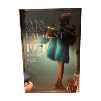 Affiche Yves Saint Laurent