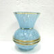 Blown and gilded spotted glass vase circa 1950
