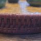 Small handmade bamboo tray from Cambodia