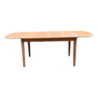 Oak coffee table by Hans J. Wegner Denmark 70s