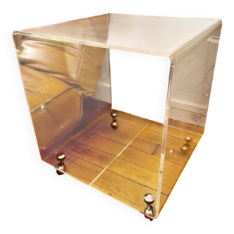 Vintage Plexiglas vinyl furniture