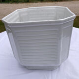White rectangular pot cover
