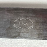 Set of 6 Boulenger silver metal knives