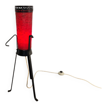 Fiberglass rocket floor lamp | Germany